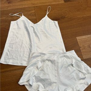 White Sleepwear Set